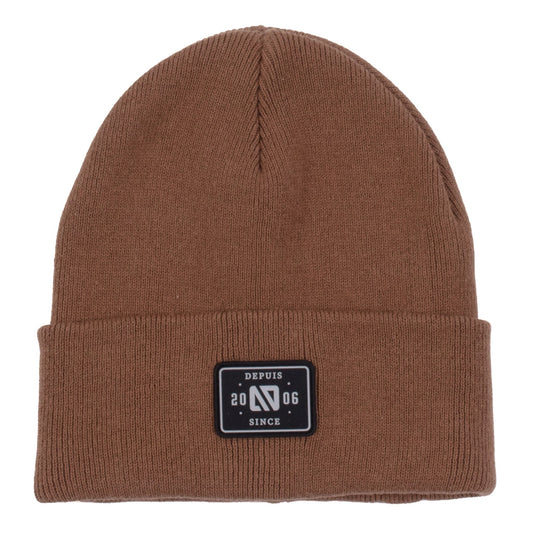 Tuque en tricot  Unisexe Taupe