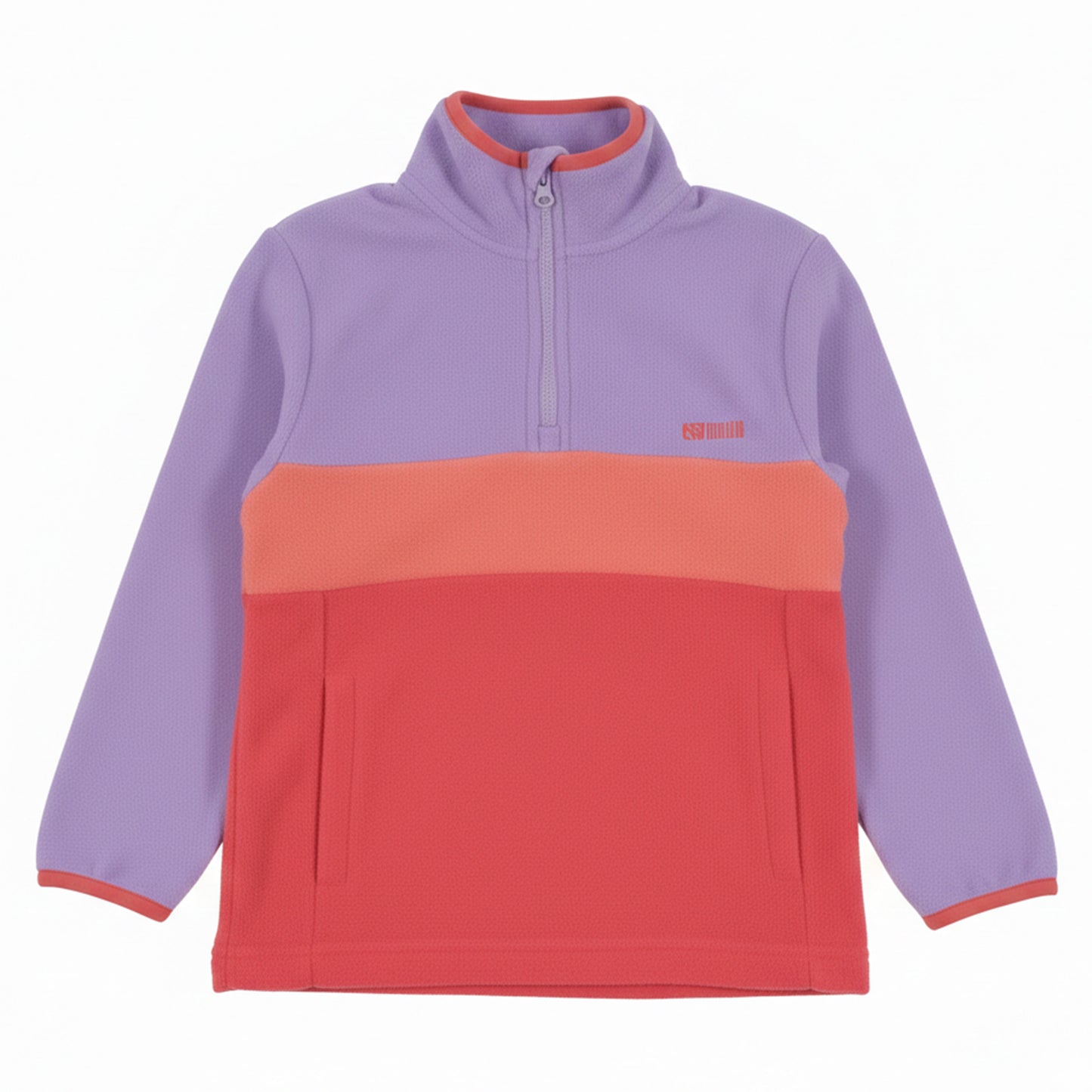Couche de base deux pièces en micropolaire  Filles Lilas