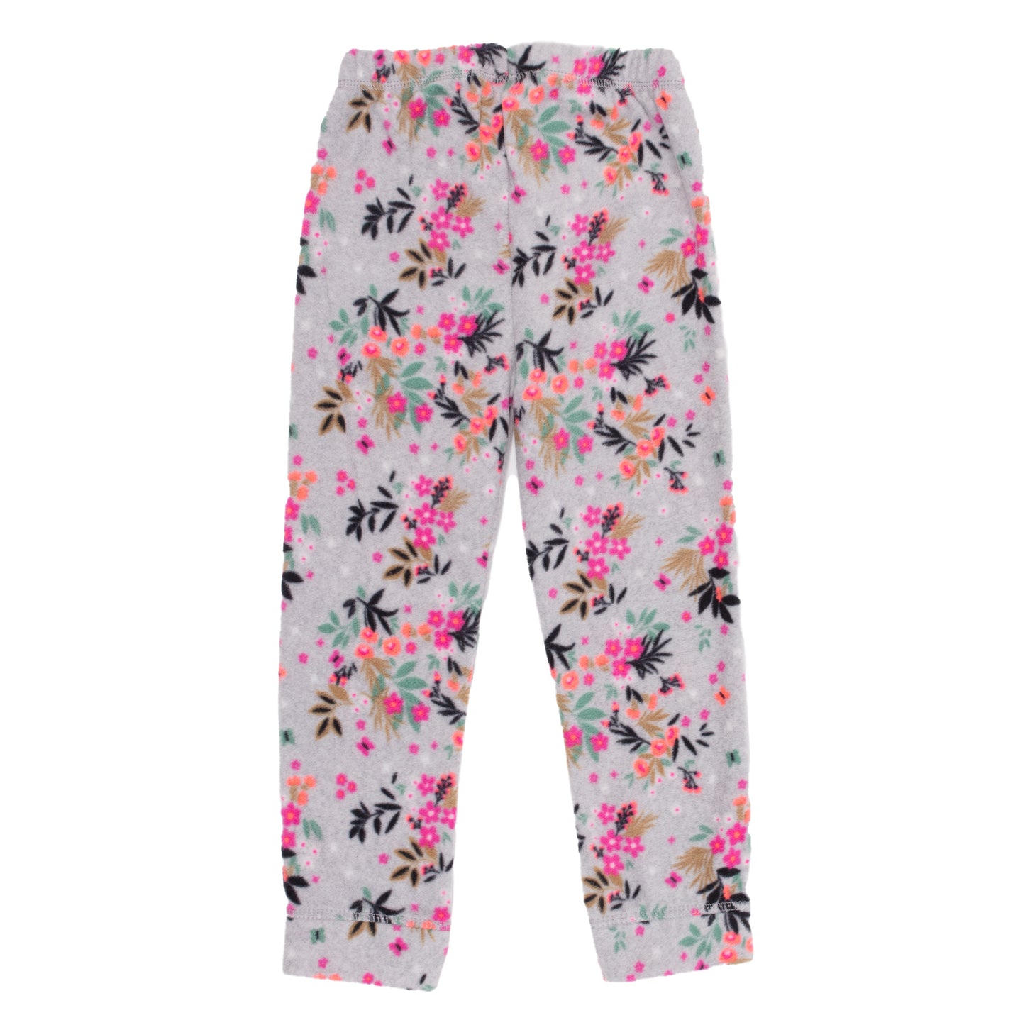 Couche de base deux pièces en micropolaire  Filles Gris chiné
