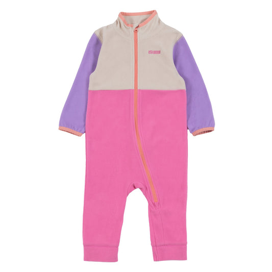 Girls' Lilac Microfleece One-Piece Base Layer