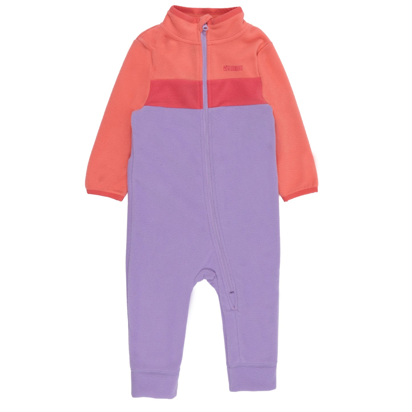 Couche de base une pièce en micropolaire  Filles Lilas