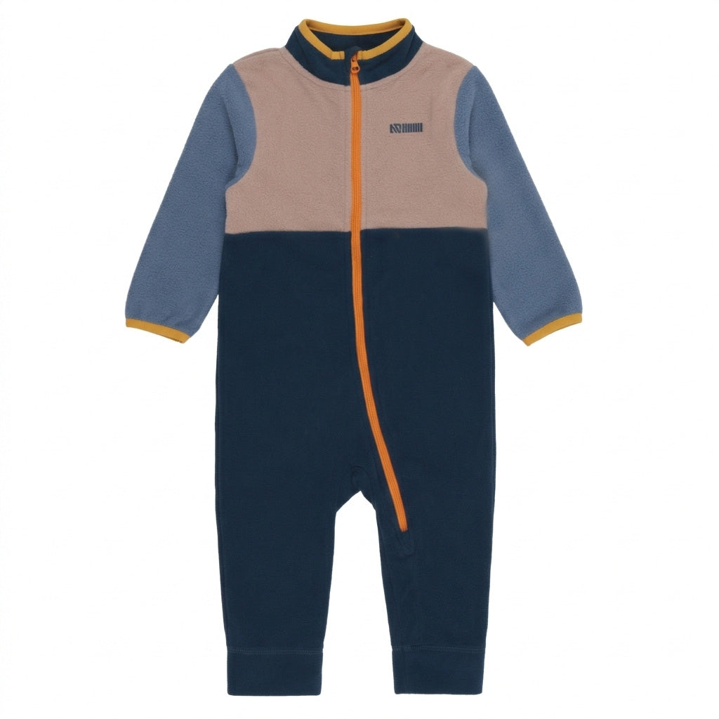 Couche de base une pièce en micropolaire bébé Bébé Garcon Marine