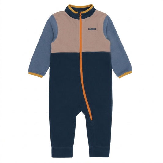 Couche de base une pièce en micropolaire bébé Bébé Garcon Marine