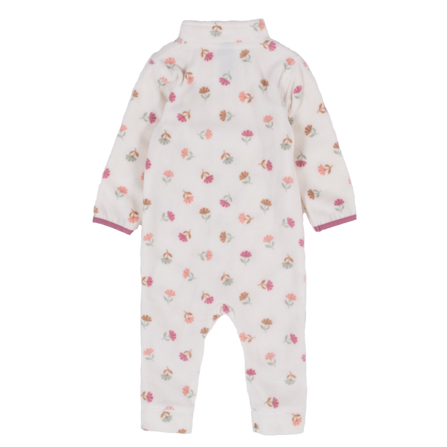 Couche de base une pièce en micropolaire bébé Bébé Fille Ivoire