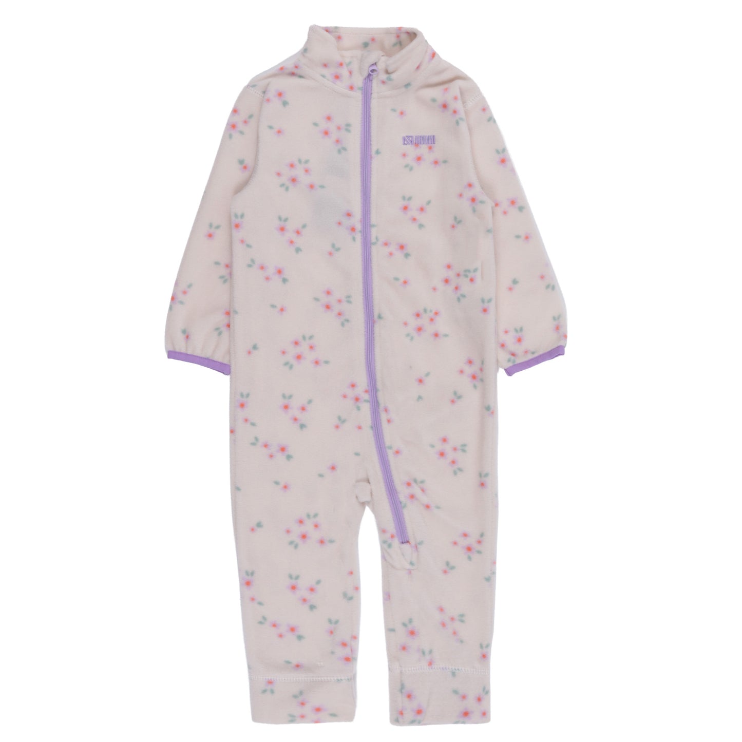Couche de base une pièce en micropolaire  Filles Ivoire