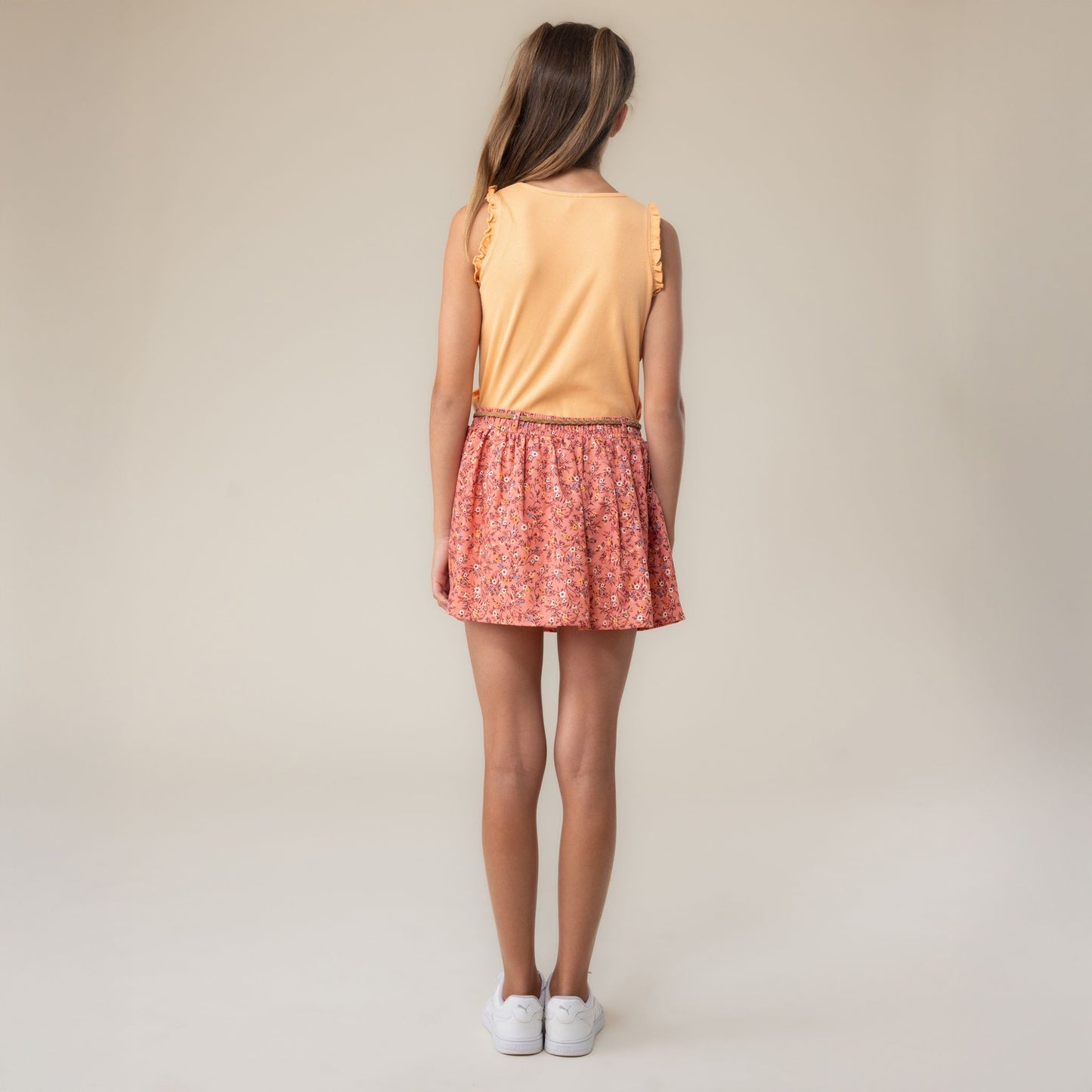 Jupe culotte  Filles Brun