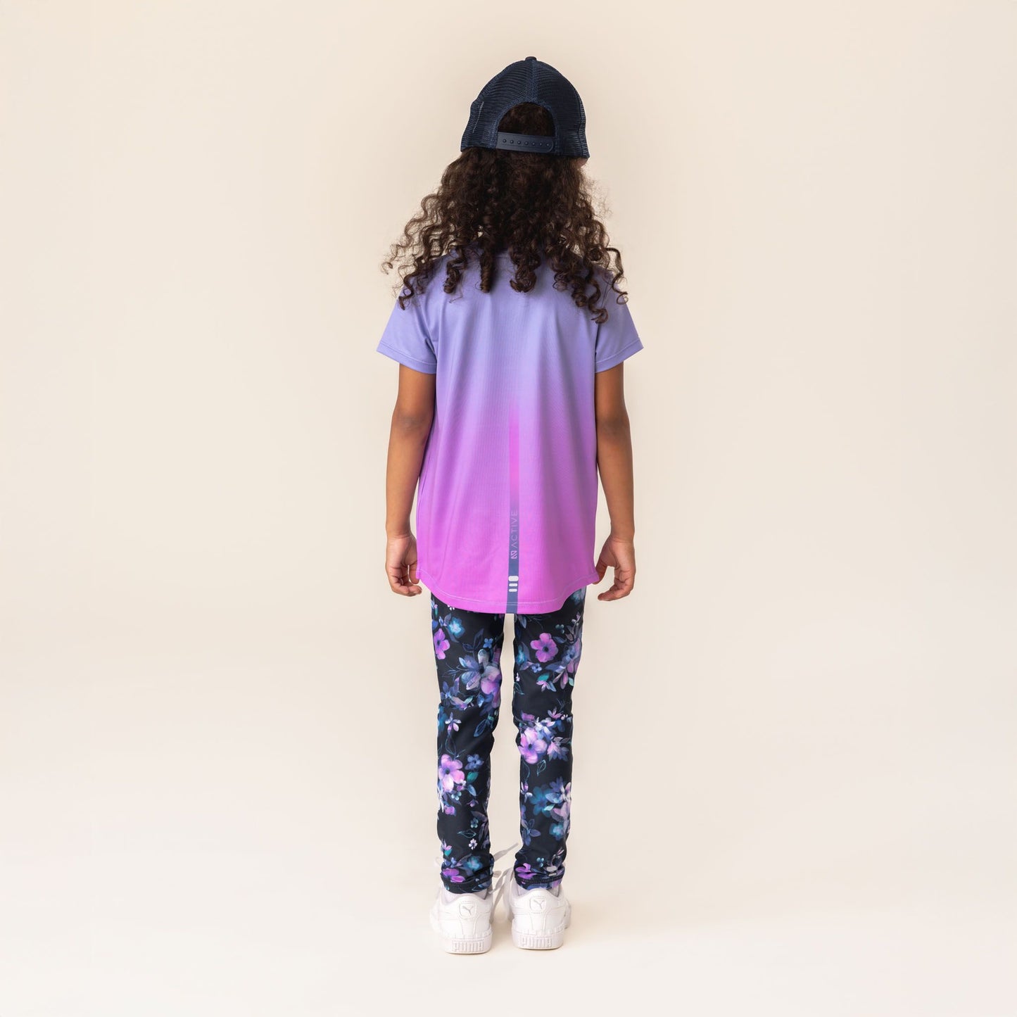 Legging athétique  Filles Marine