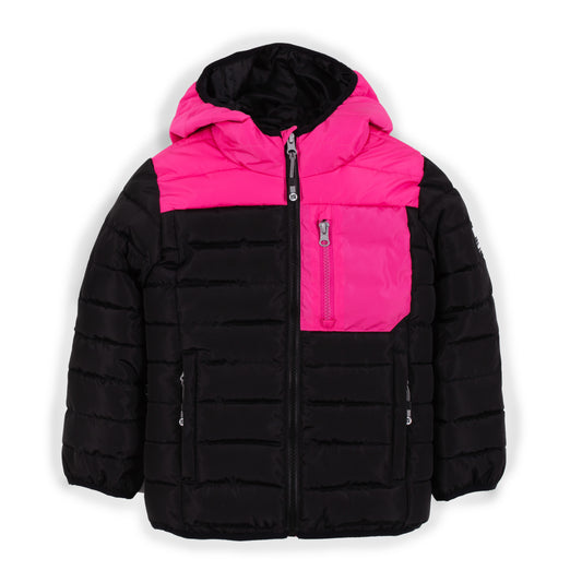 Manteau matelassé bébé Bébé Fille Fuchsia