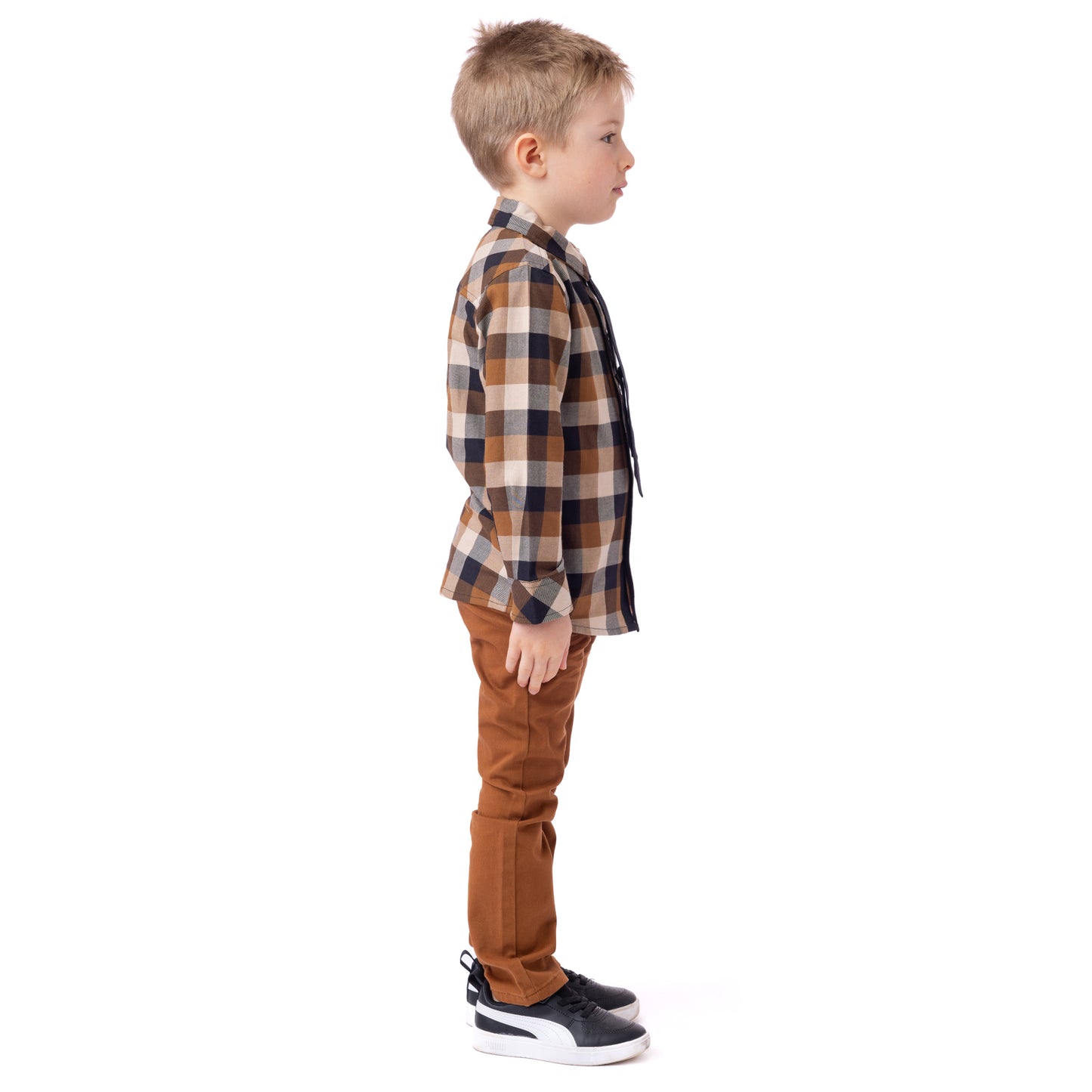 Pantalon  Garçons Brun