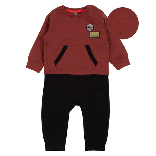 Chic-Chic Barboteuses Bébé Garçon Fille Panda Mignon - Combinaison Capuche Chaud Douce Pour Nouveau-né