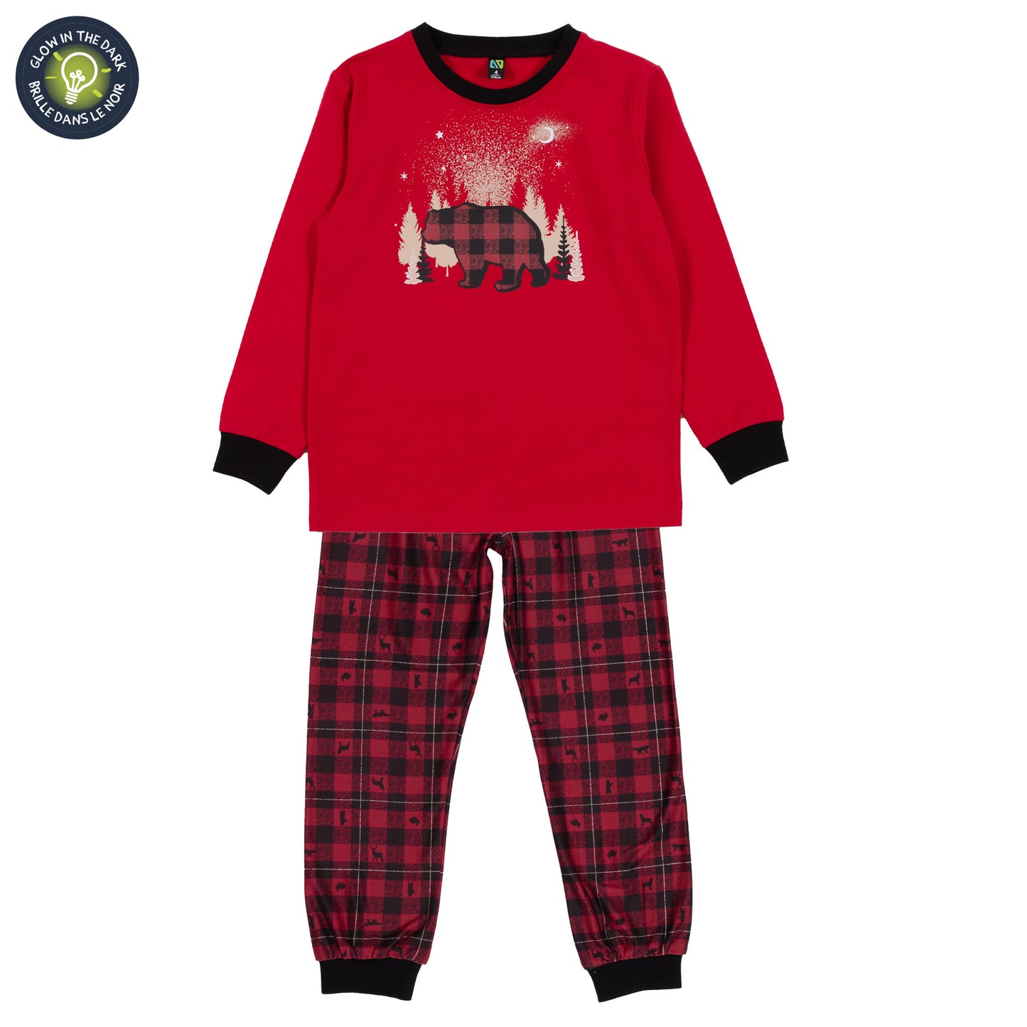 Collection des fêtes - Pyjama  Garçons Rouge