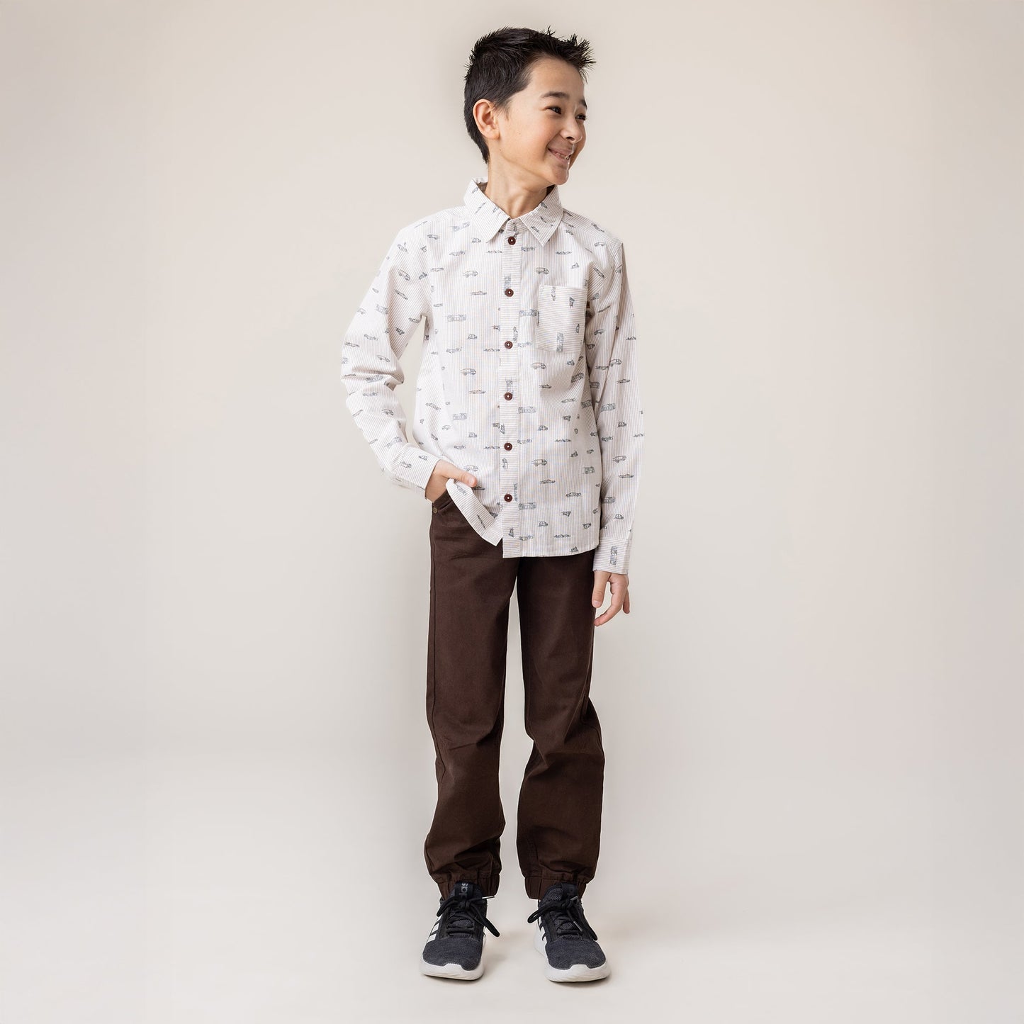 Chemise  Garçons Beige