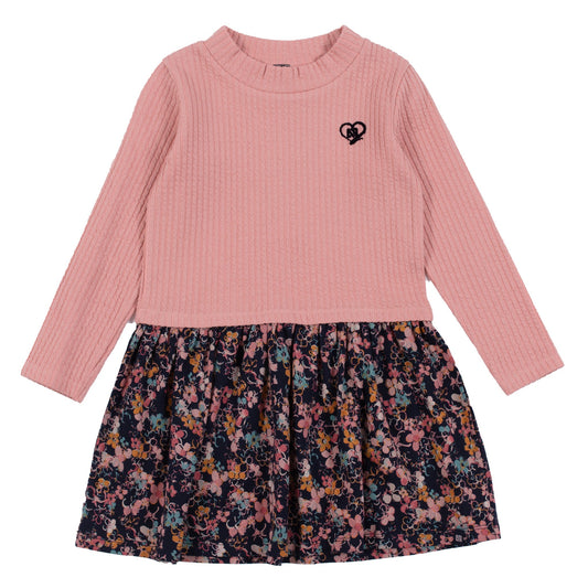 Coral Girls Dress