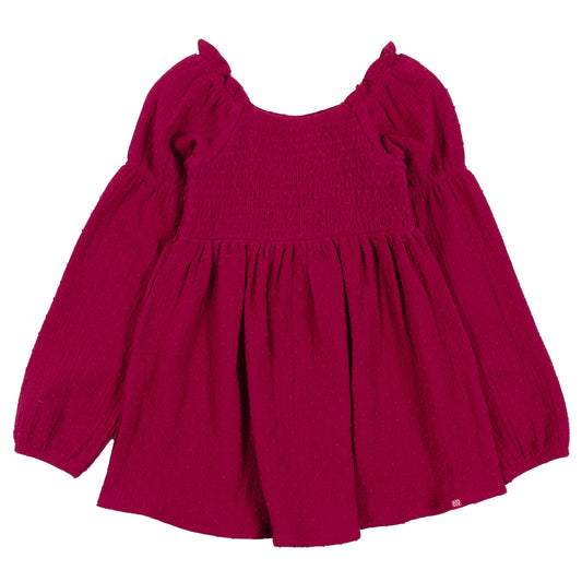Magenta Girls' Tunic
