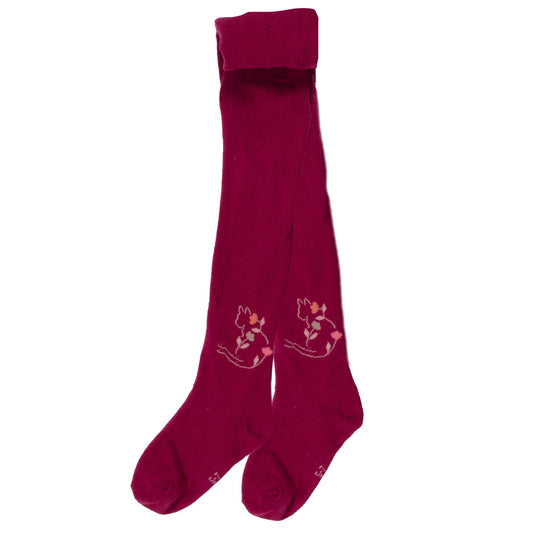 Magenta Girls Tights