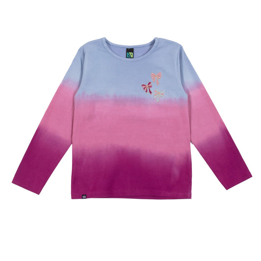 T-shirt à manches longues  Filles Bleu Pâle