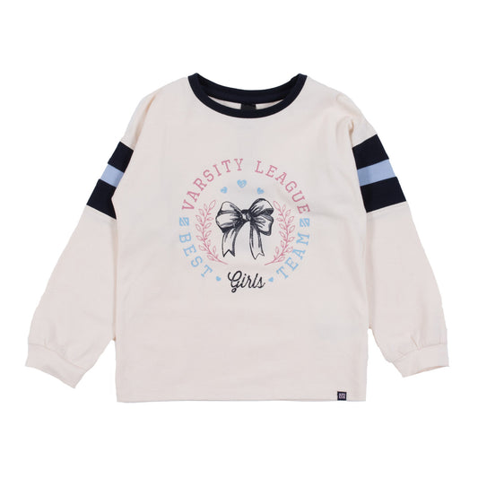T-shirt à manches longues  Filles Ivoire