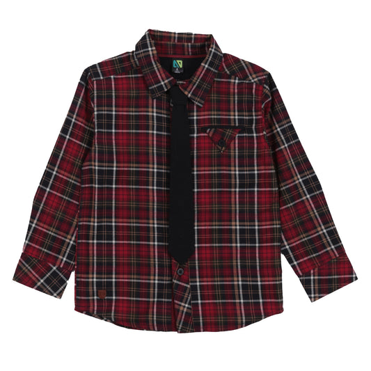 Chemise  Garçons Rouge