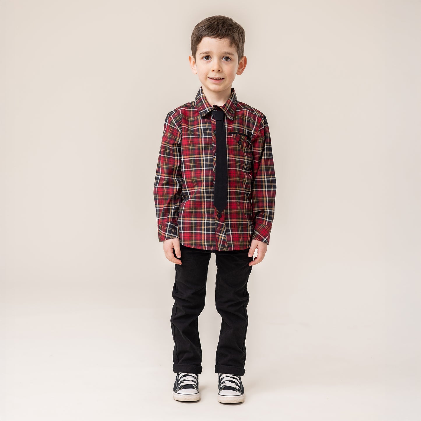 Chemise  Garçons Rouge