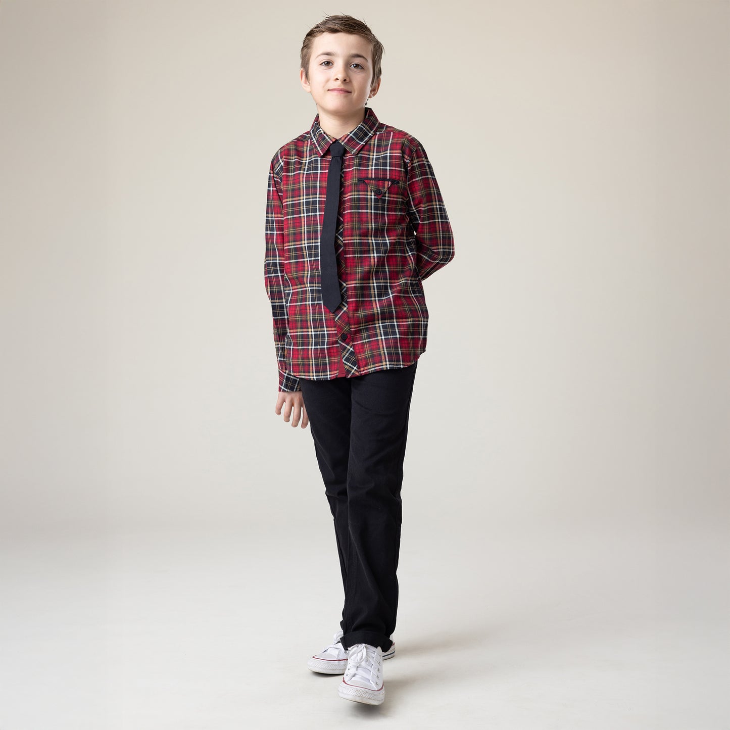 Chemise  Garçons Rouge
