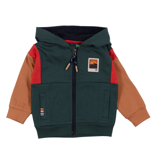 Baby Boy Forest Hooded Jacket