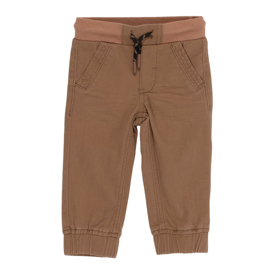 Baby Boy Brown Joggers