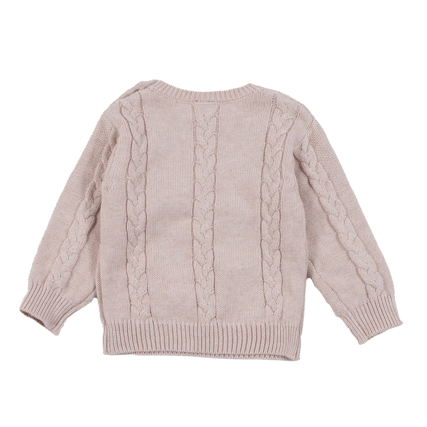 Ensemble chandail en tricot deux-pièces  Bébé Garcon Beige