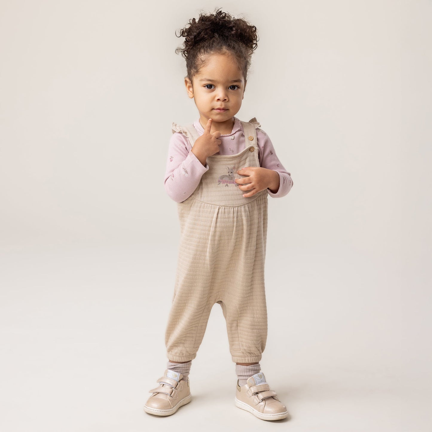 Baby Girl Lilac Two-Piece Diaper Set