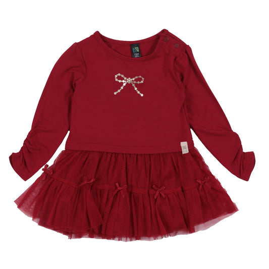 Robe Bébé Filles Rouge