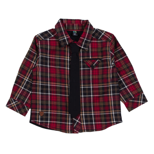 Chemise  Bébé Garcon Rouge