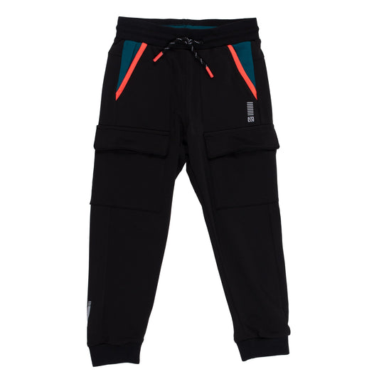 Boys' Black Athletic Pants