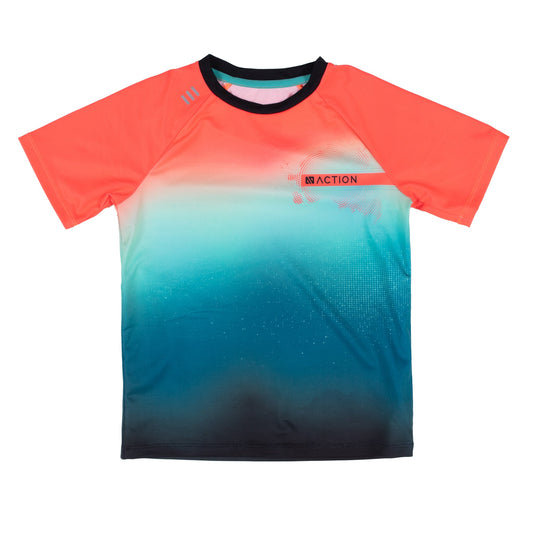 Boys Orange Athletic T-Shirt