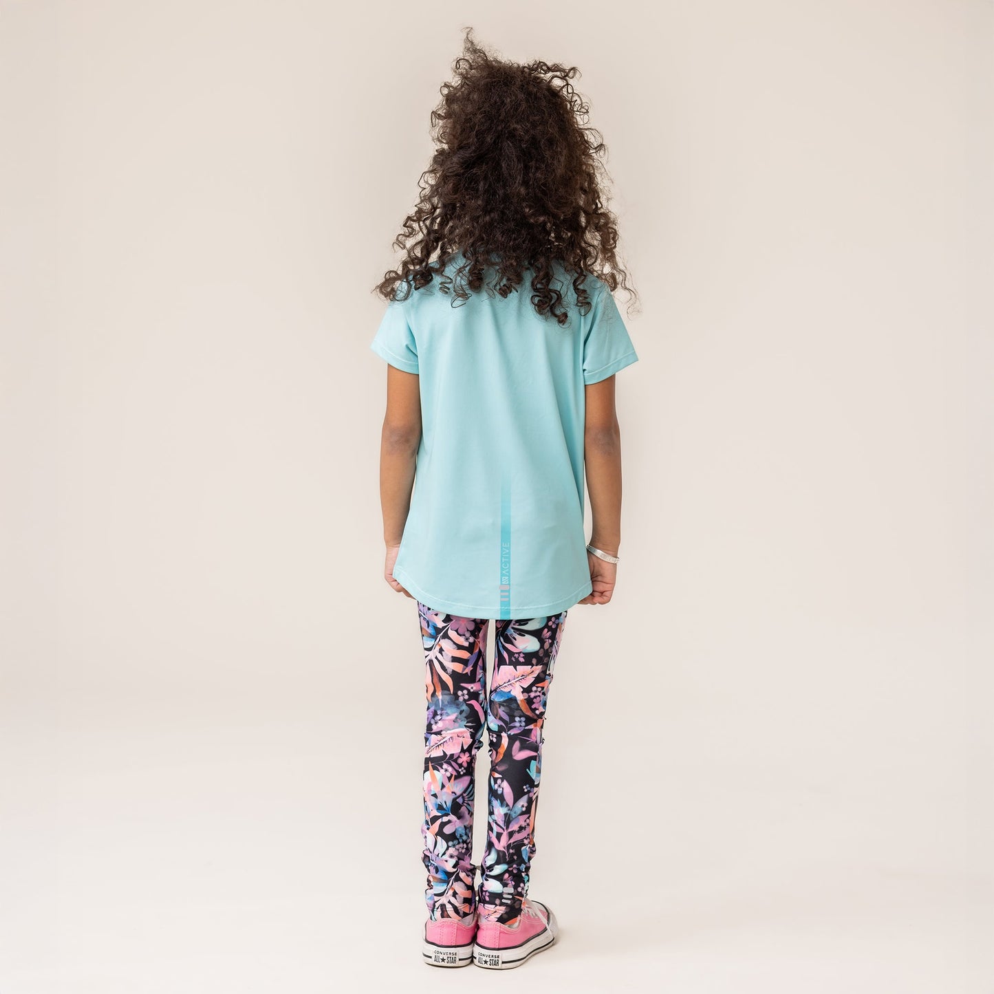 T-shirt athlétique  Filles Turquoise