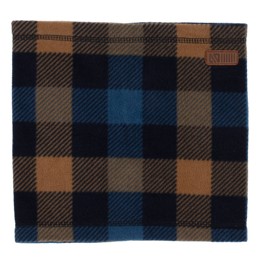 Baby Boy Navy Microfleece Neck Warmer