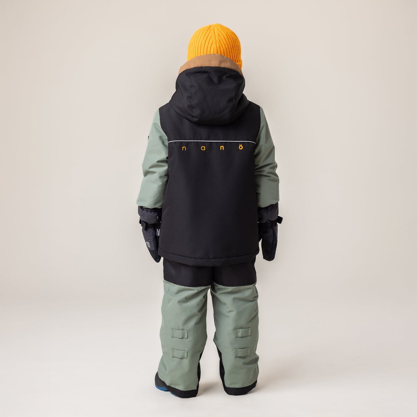Nicolas Boys Black Snowsuit