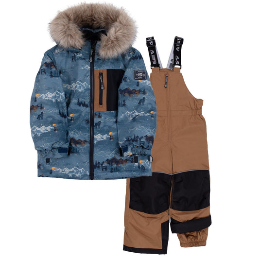Habit de neige Henri  Garçons Bleu