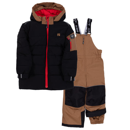 Habit de neige Charlie  Garçons Noir