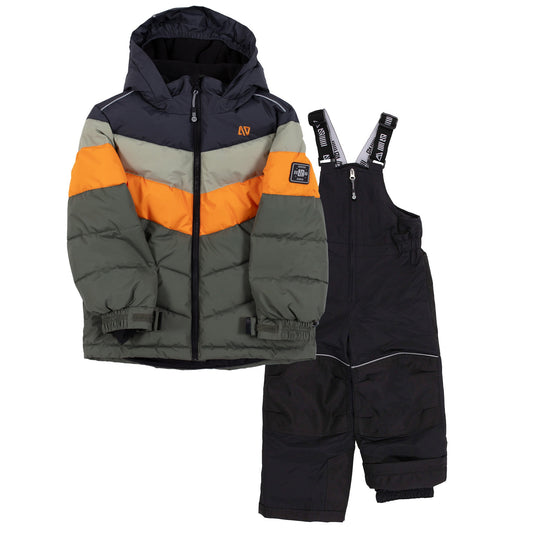 Habit de neige Malik  Garçons Olive