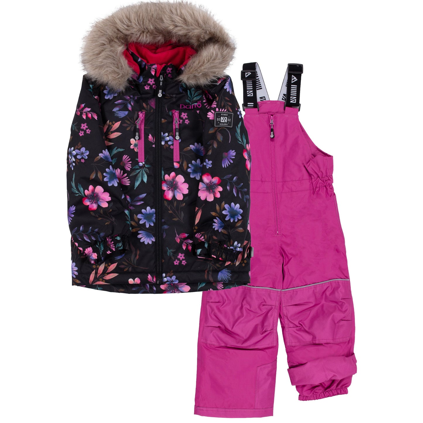 Joy Girls Snowsuit Black