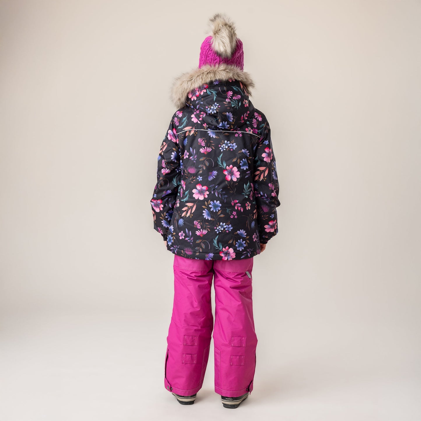 Joy Girls Snowsuit Black