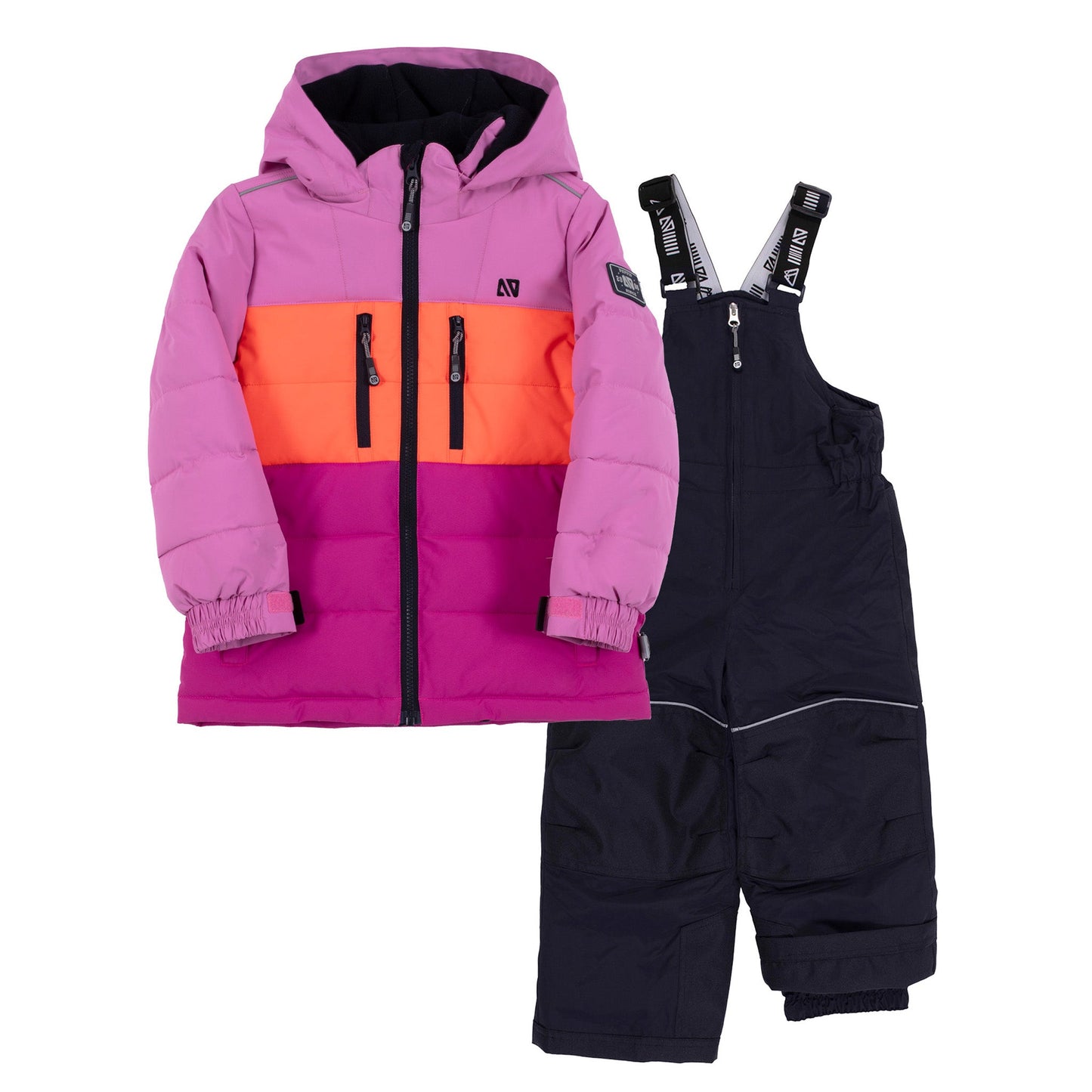Esmee Girls Purple Snowsuit