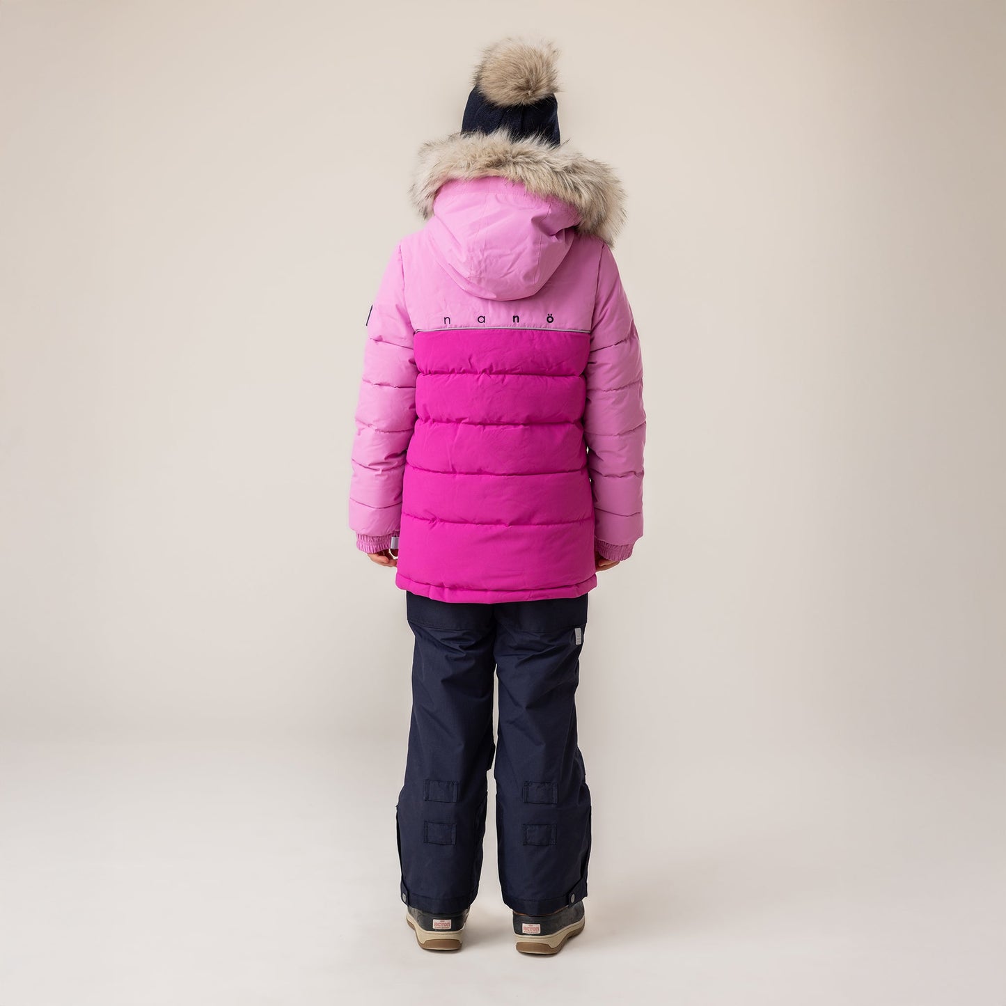 Esmee Girls Purple Snowsuit