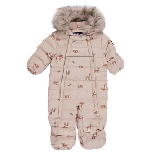 Habit de neige une-pièce bébé Jacob  Bébé Garcon Beige