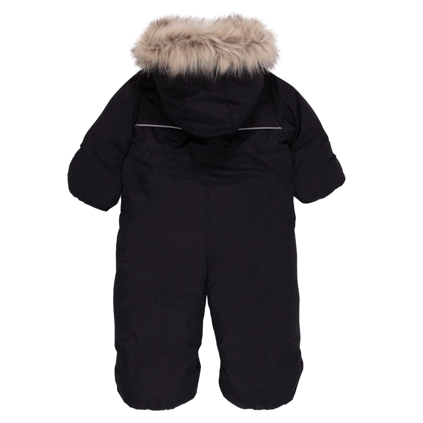 Billie Unisex Baby One-Piece Snowsuit Black