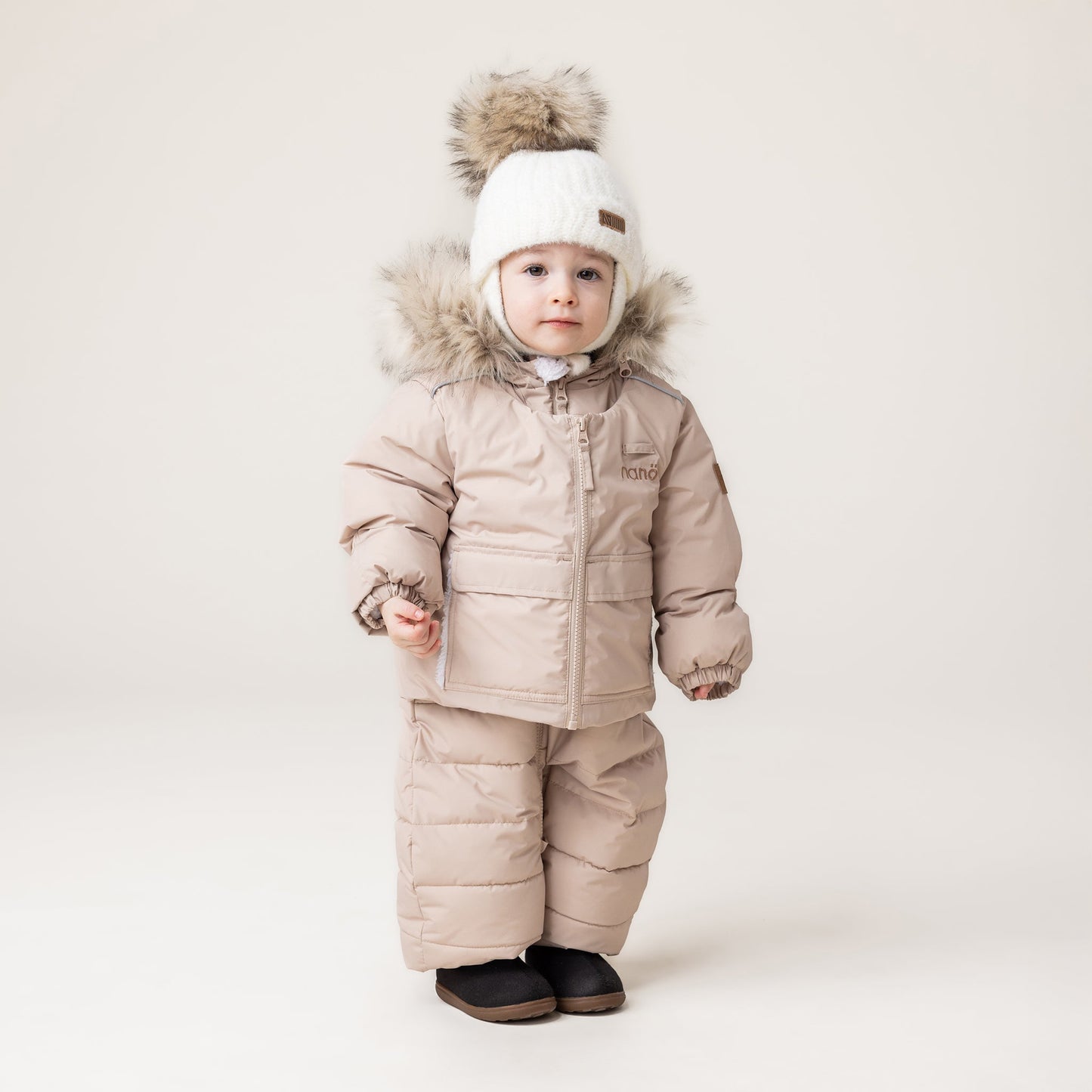Habit de neige une-pièce bébé Sofia  Bébé Fille Beige