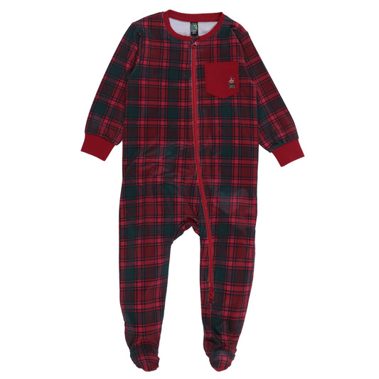 Collection des fêtes - Pyjama une-pièce  Garçons Rouge