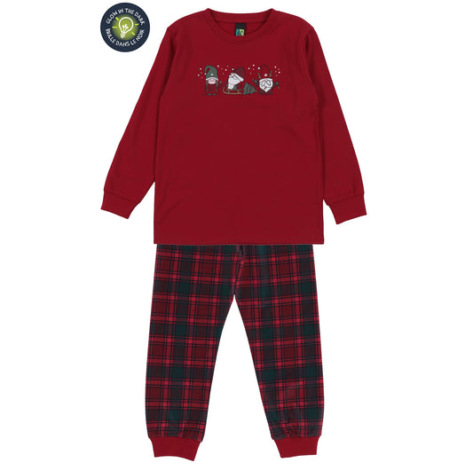 Collection des fêtes - Pyjama bébé Garçons Rouge