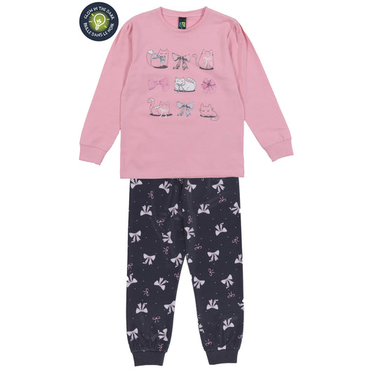 Pyjama  Filles Rose_Pale
