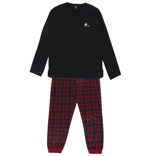 Collection des fêtes - Pyjama pour hommes Noir