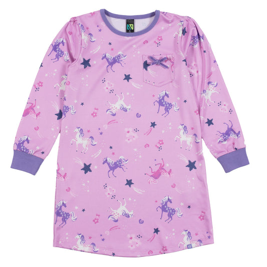 Robe de nuit  Filles Lilas